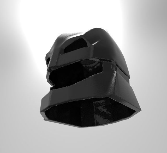 Batman helmet armored for 3D printing 3D print model_7