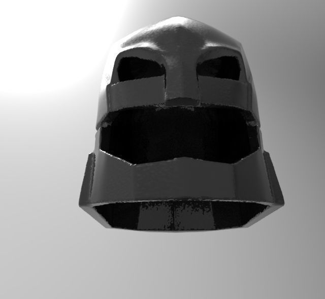 Batman helmet armored for 3D printing 3D print model_12
