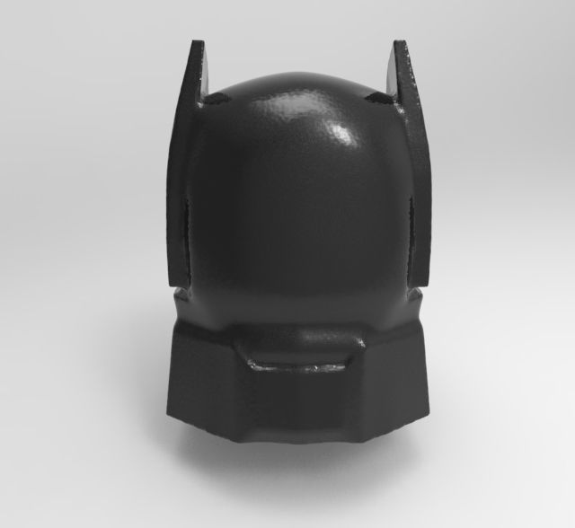 Batman helmet armored for 3D printing 3D print model_5