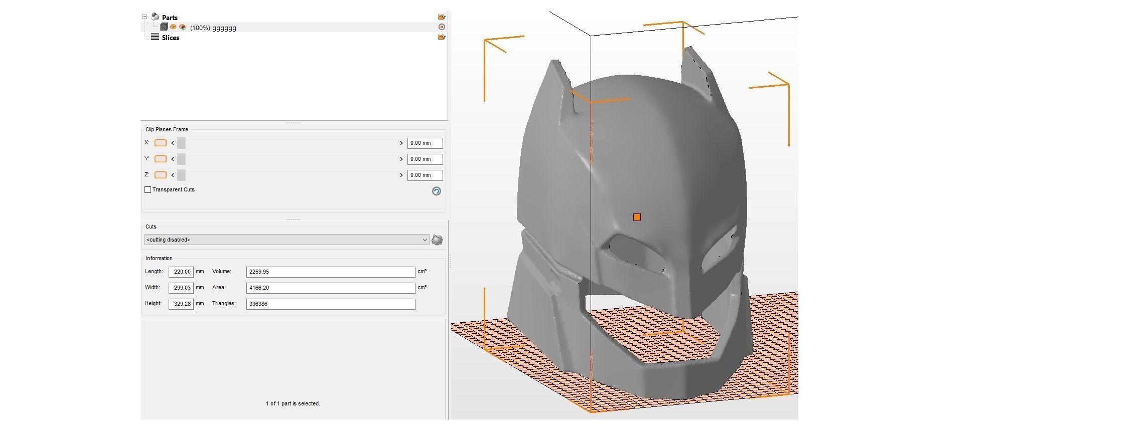 Batman helmet armored for 3D printing 3D print model_1