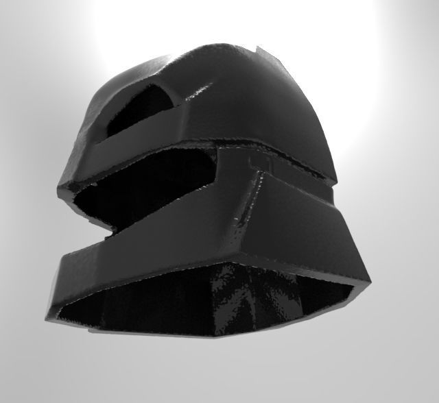 Batman helmet armored for 3D printing 3D print model_13