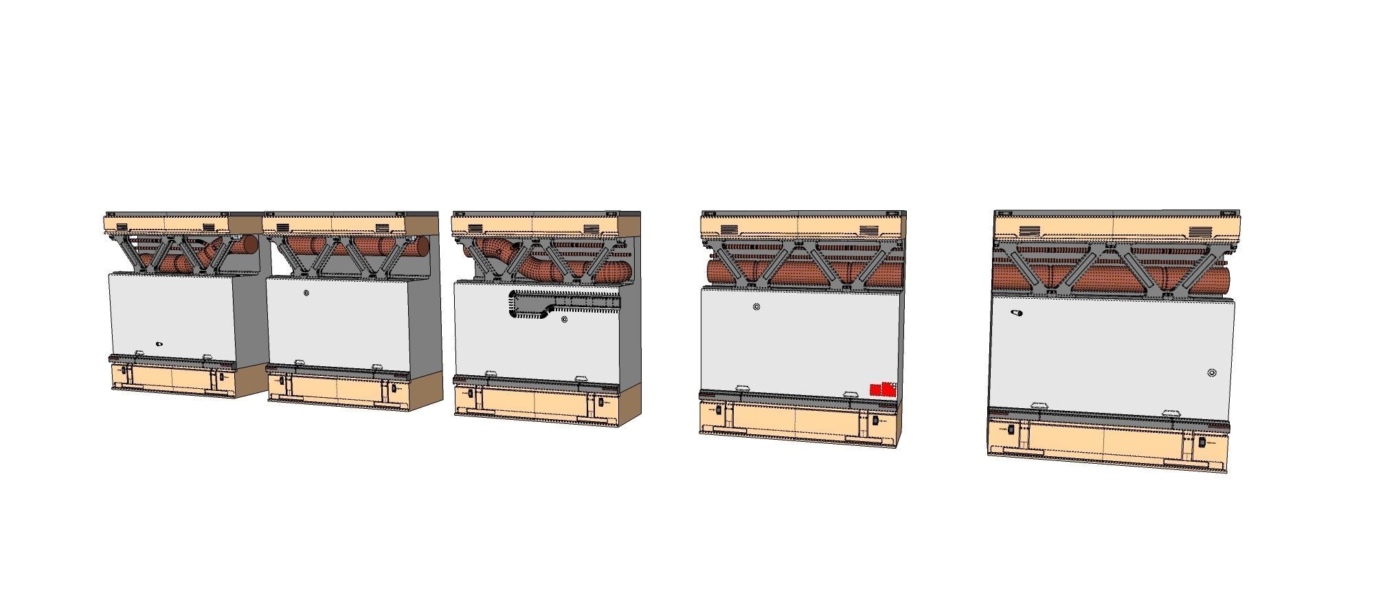 sci-fi Architecture kitbash 5 3D model_31