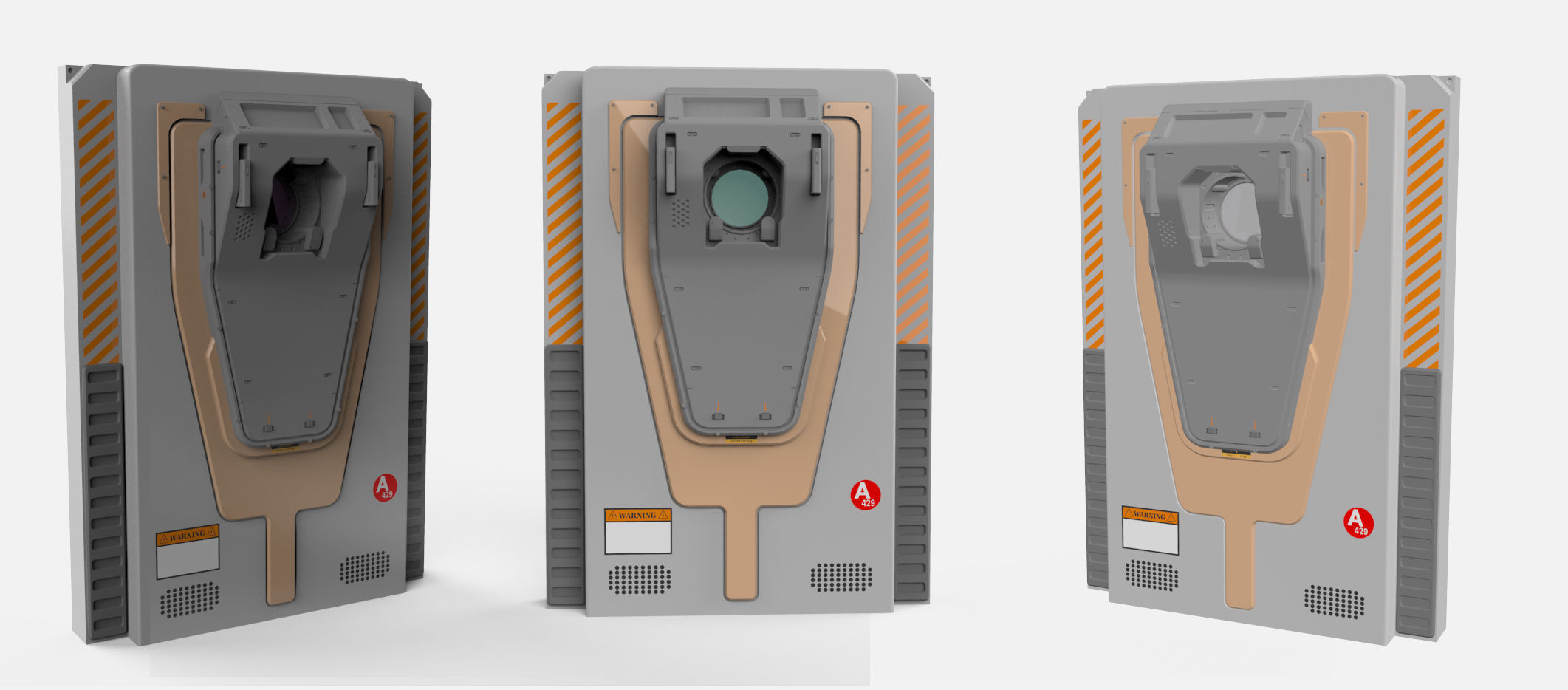 sci-fi Architecture kitbash 5 3D model_11