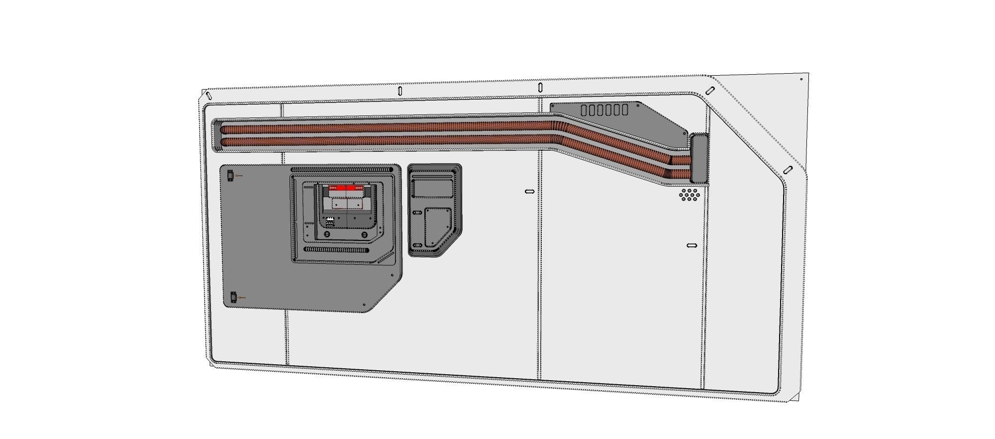 sci-fi Architecture kitbash 5 3D model_27