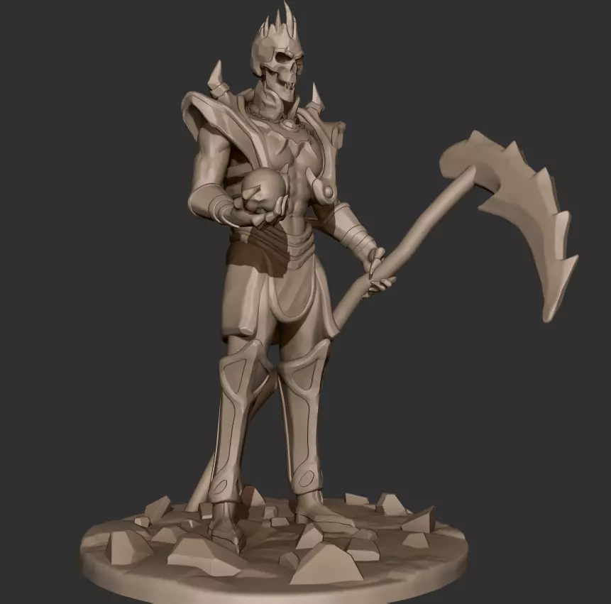 Undead Lord 3D print model_0