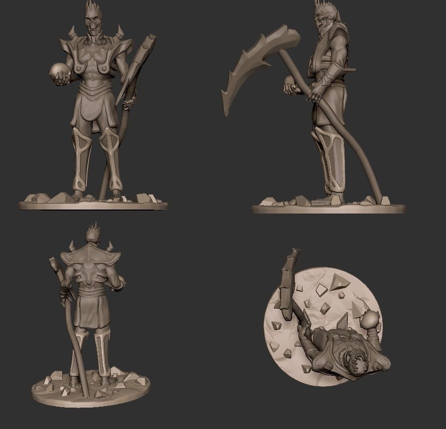 Undead Lord 3D print model_1