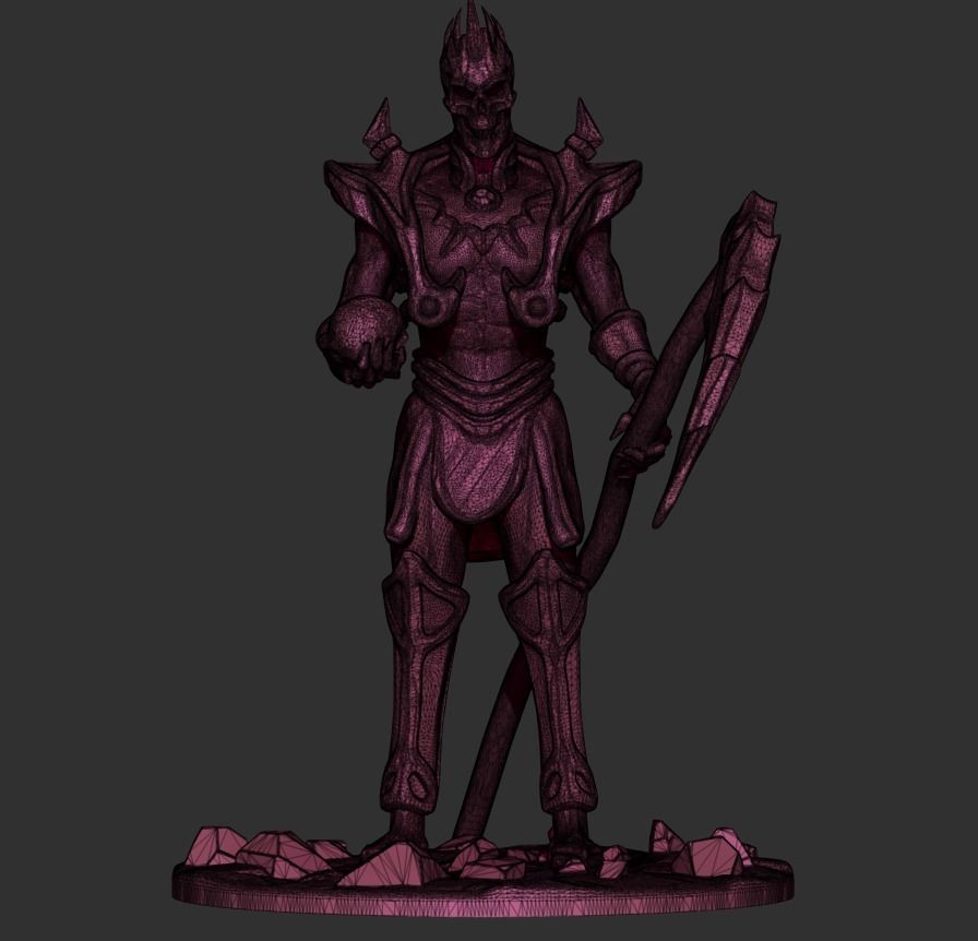 Undead Lord 3D print model_2