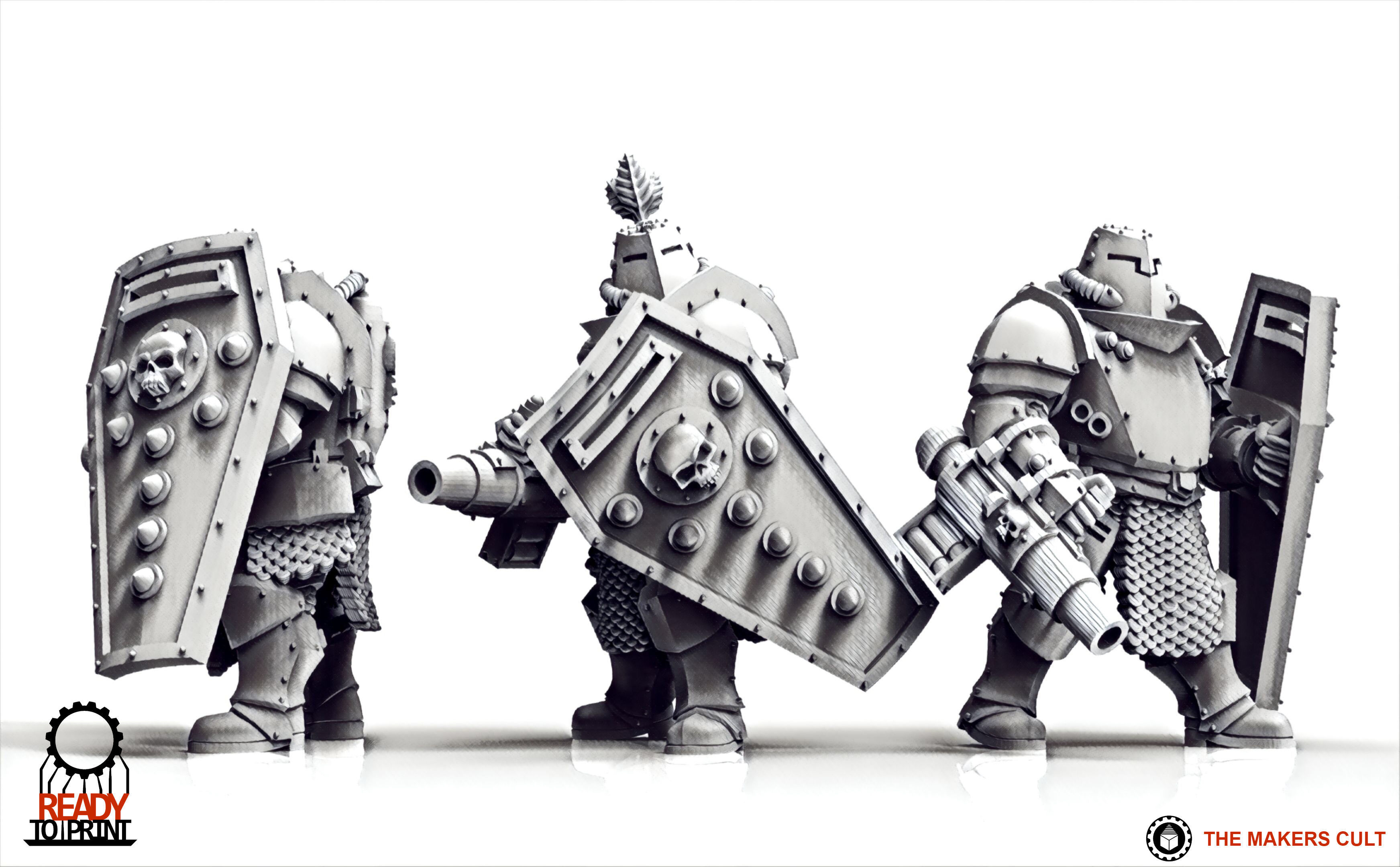 Feudal Guard Abhumans 3D print model_0