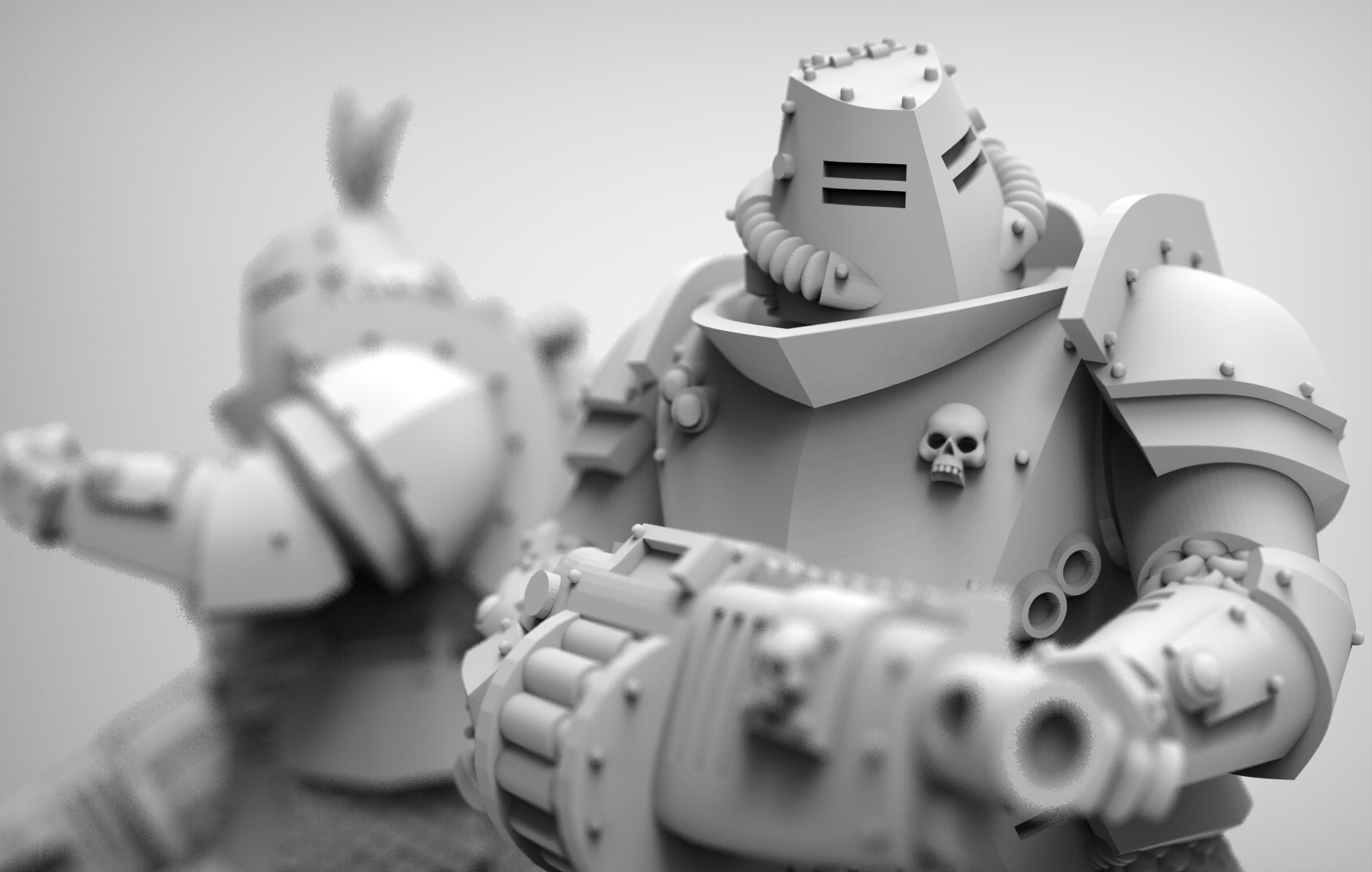 Feudal Guard Abhumans 3D print model_10