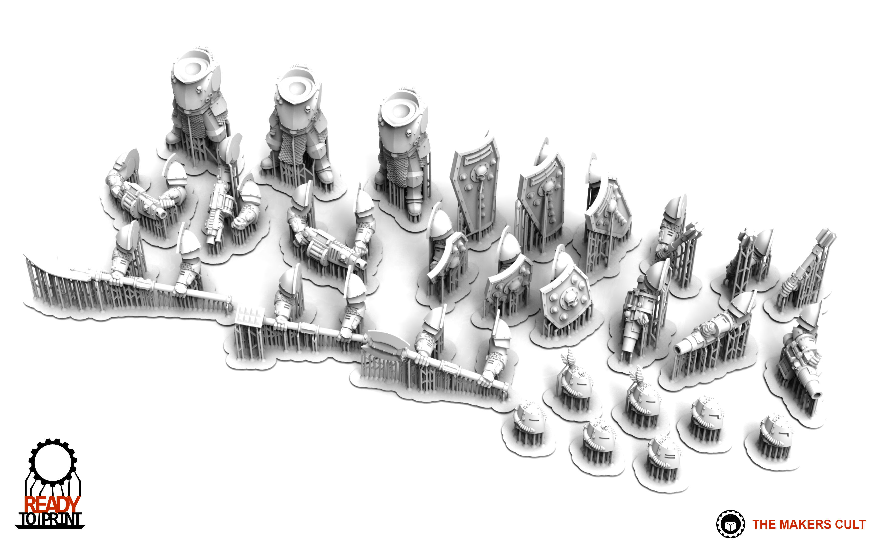 Feudal Guard Abhumans 3D print model_3