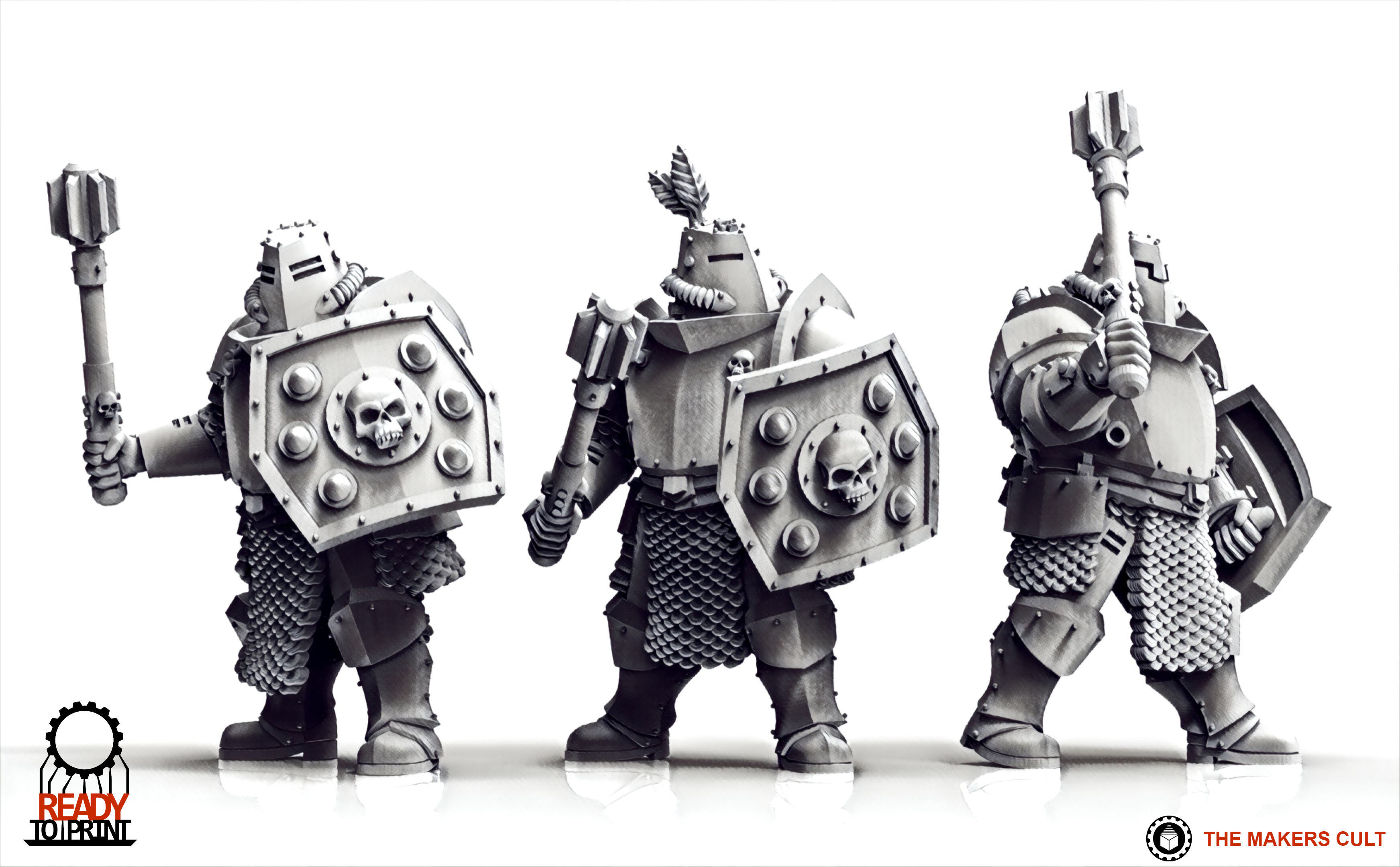 Feudal Guard Abhumans 3D print model_4