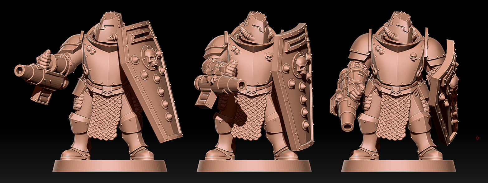 Feudal Guard Abhumans 3D print model_9