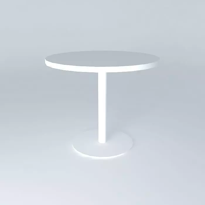 Round table Free 3D model