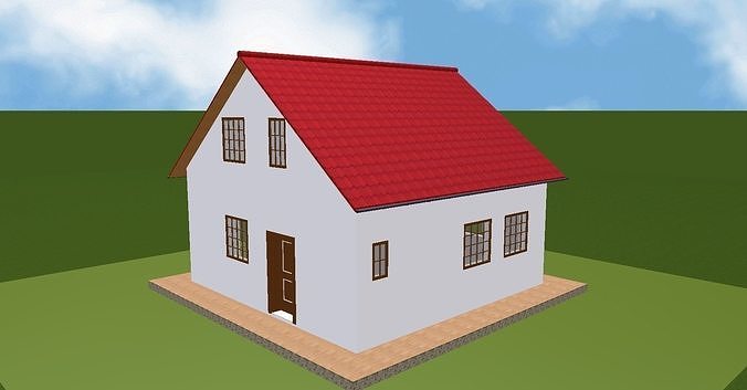 House 08 3D print model
