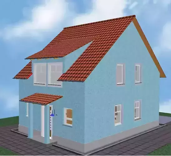 House 01 Architecture modeling 3D design by Sonia Hidalgo Zurita 3D print model