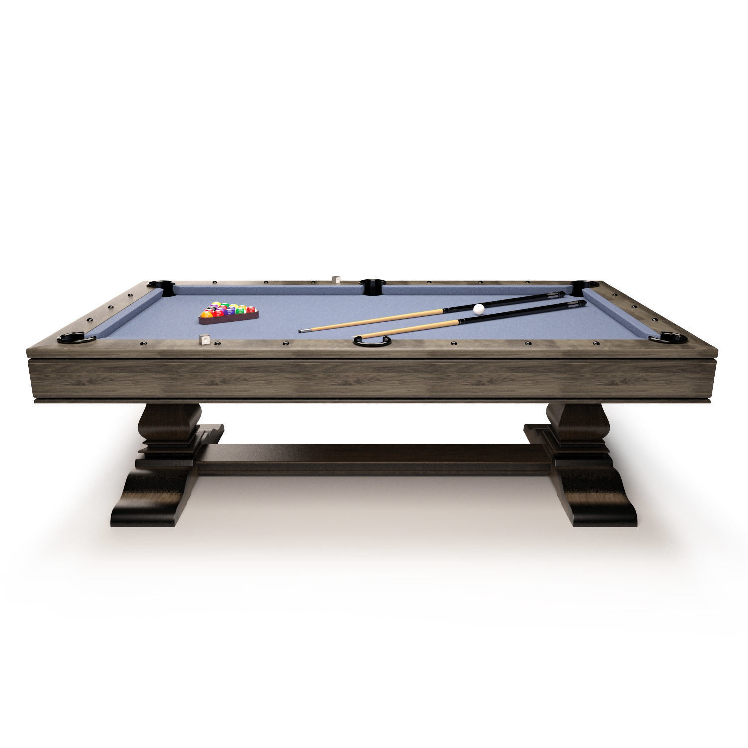 Pool table 3D model_1