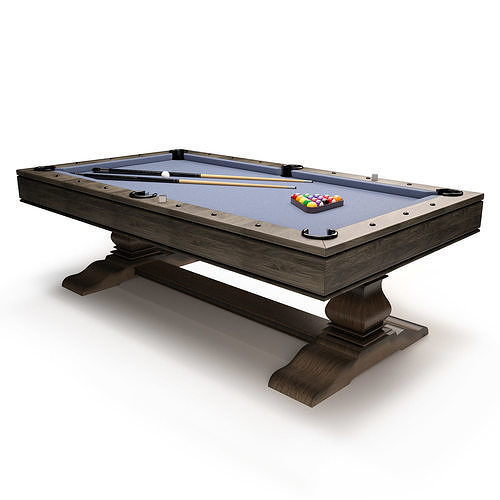 Pool table 3D model