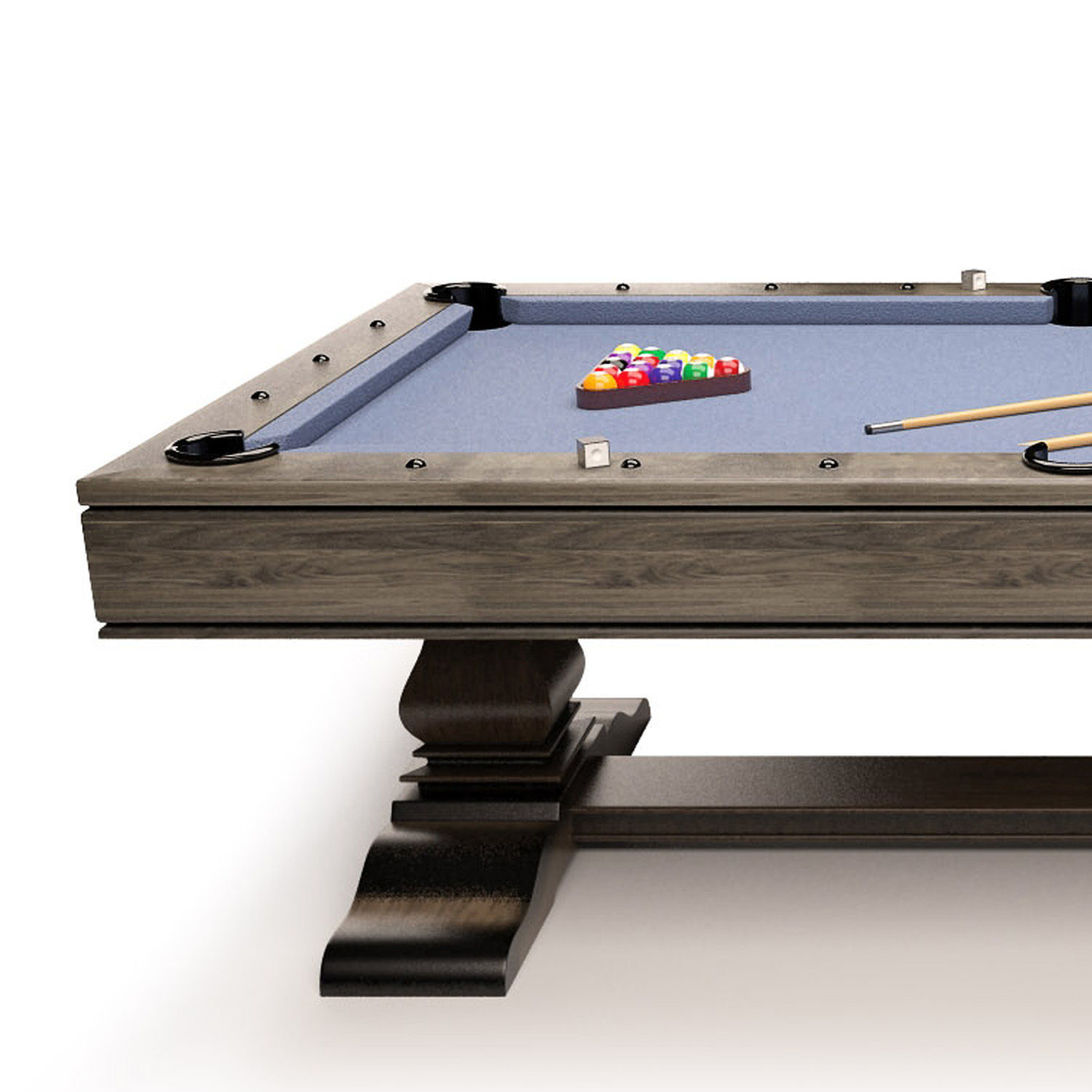 Pool table 3D model_3