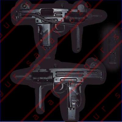 Weapons Pack Low-poly 3D model_11