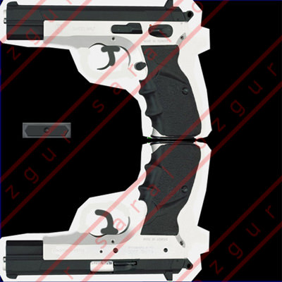 Weapons Pack Low-poly 3D model_12