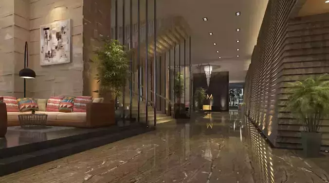 Five Star Urban Resort Hotel Hallway or Corridor