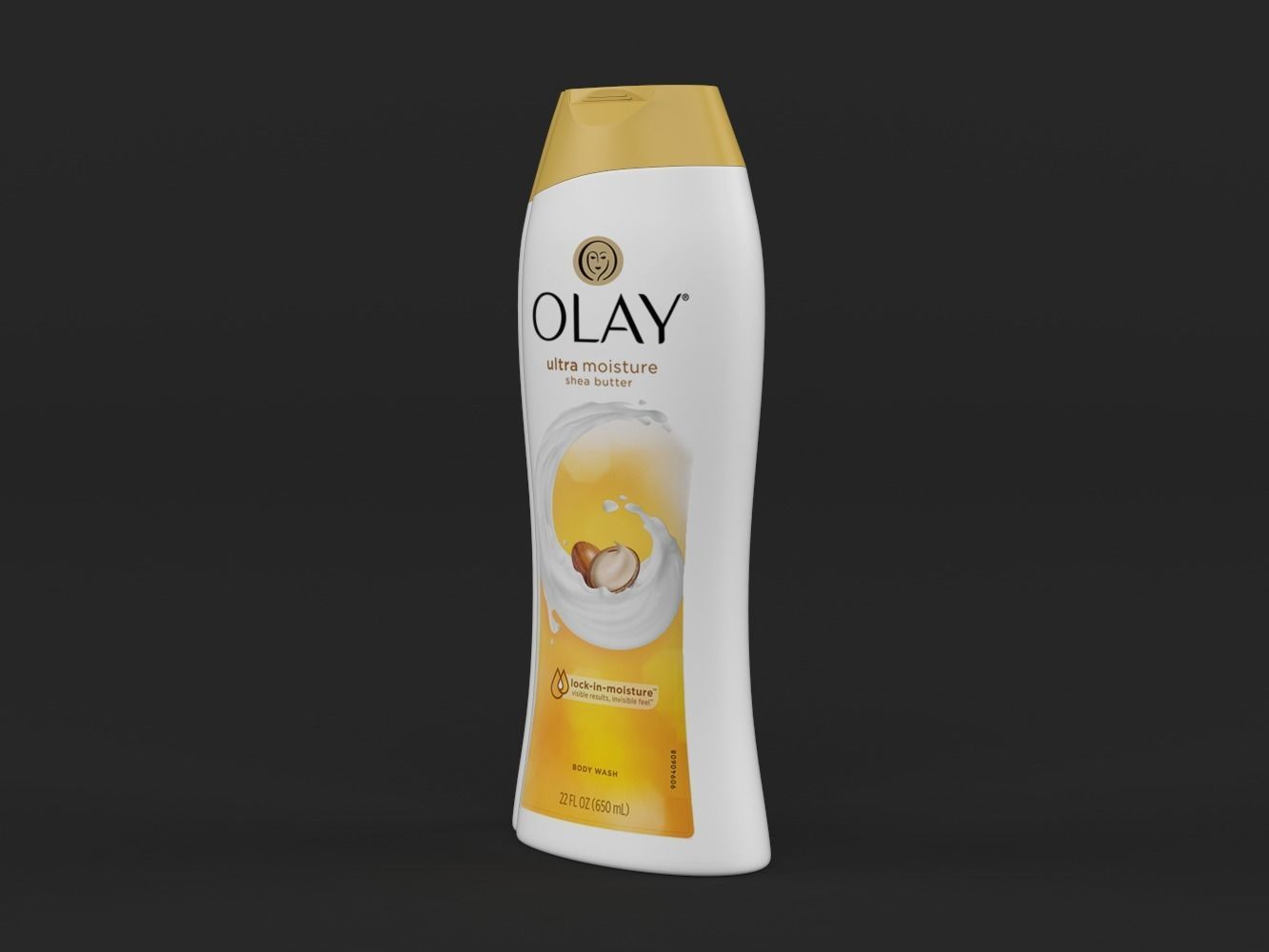 Olay Ultra Moisture Shea Butter Body Wash 3D model_4