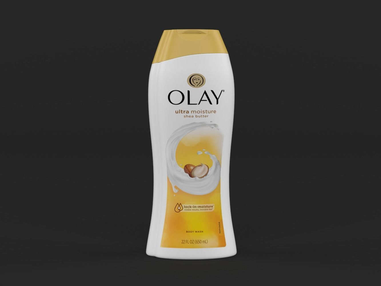 Olay Ultra Moisture Shea Butter Body Wash 3D model_1