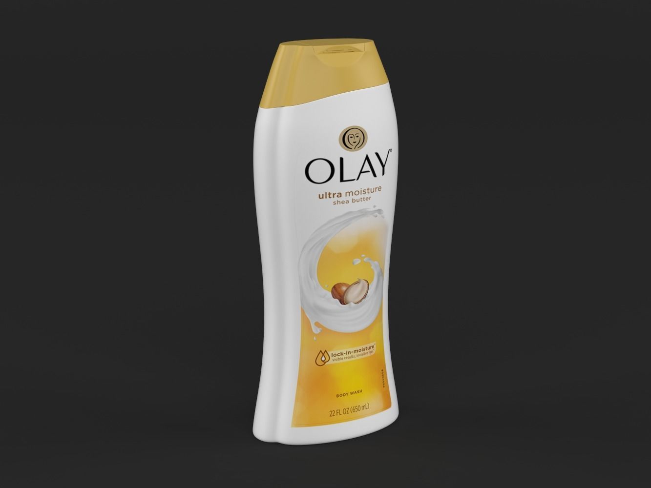 Olay Ultra Moisture Shea Butter Body Wash 3D model_3