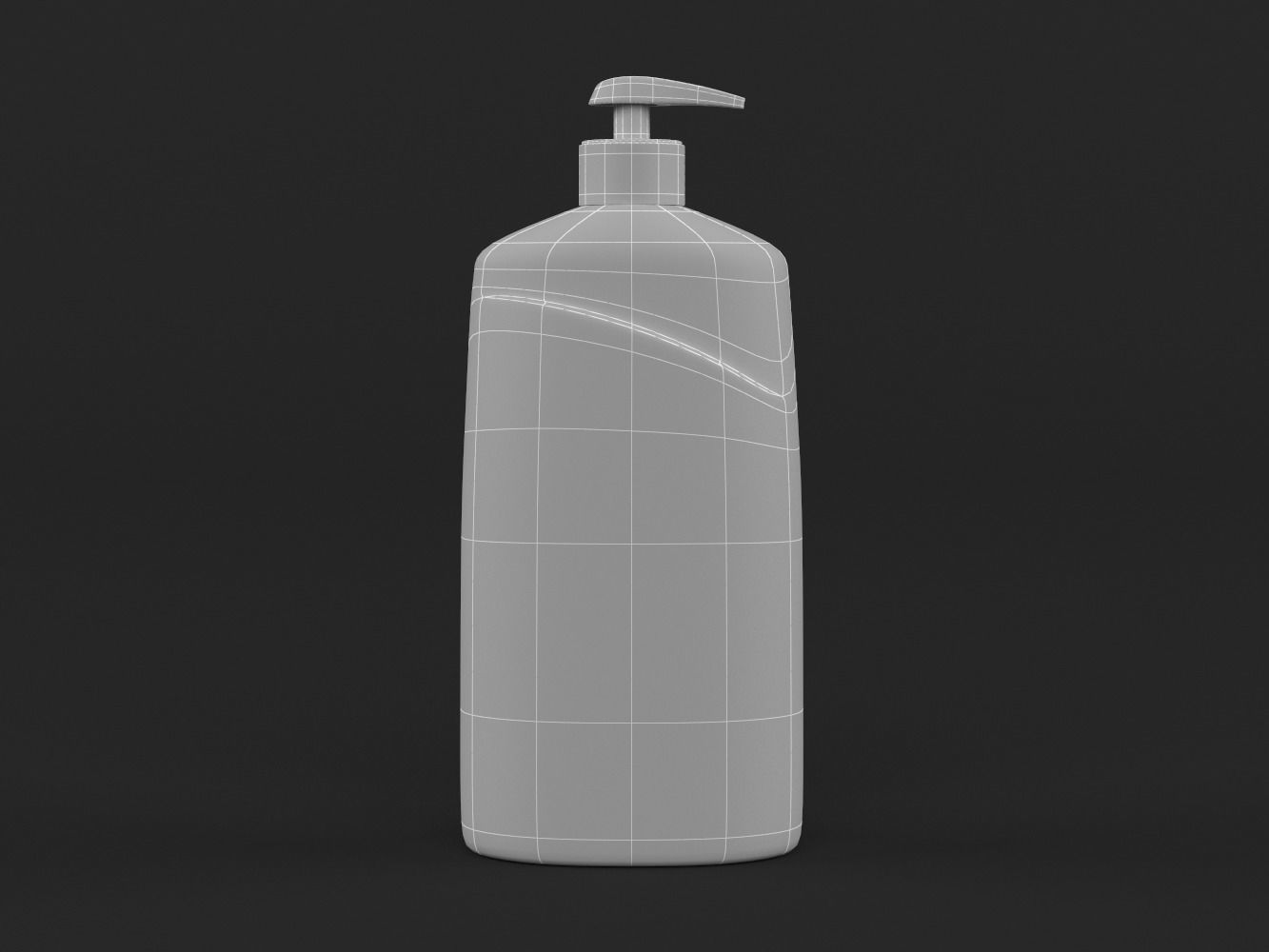 Olay Ultra Moisture Shea Butter Body Wash 3D model_14