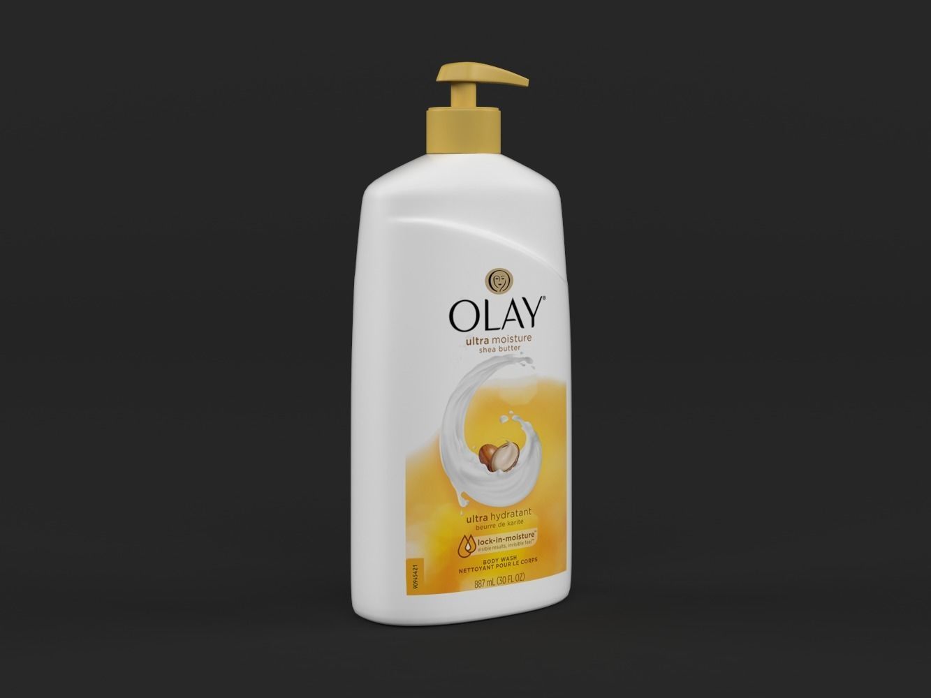 Olay Ultra Moisture Shea Butter Body Wash 3D model_7