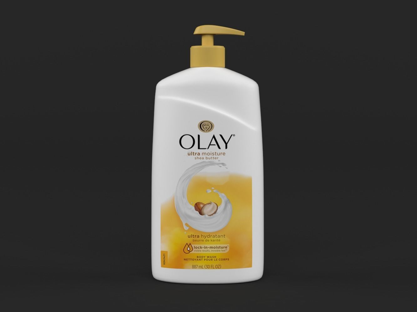 Olay Ultra Moisture Shea Butter Body Wash 3D model_5
