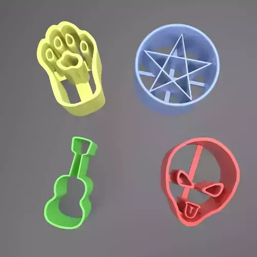 Cookie cutter 3D print model