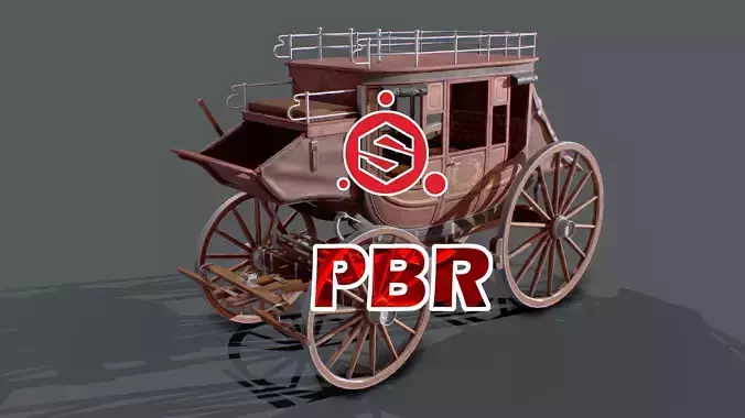 Carriage old fashioned