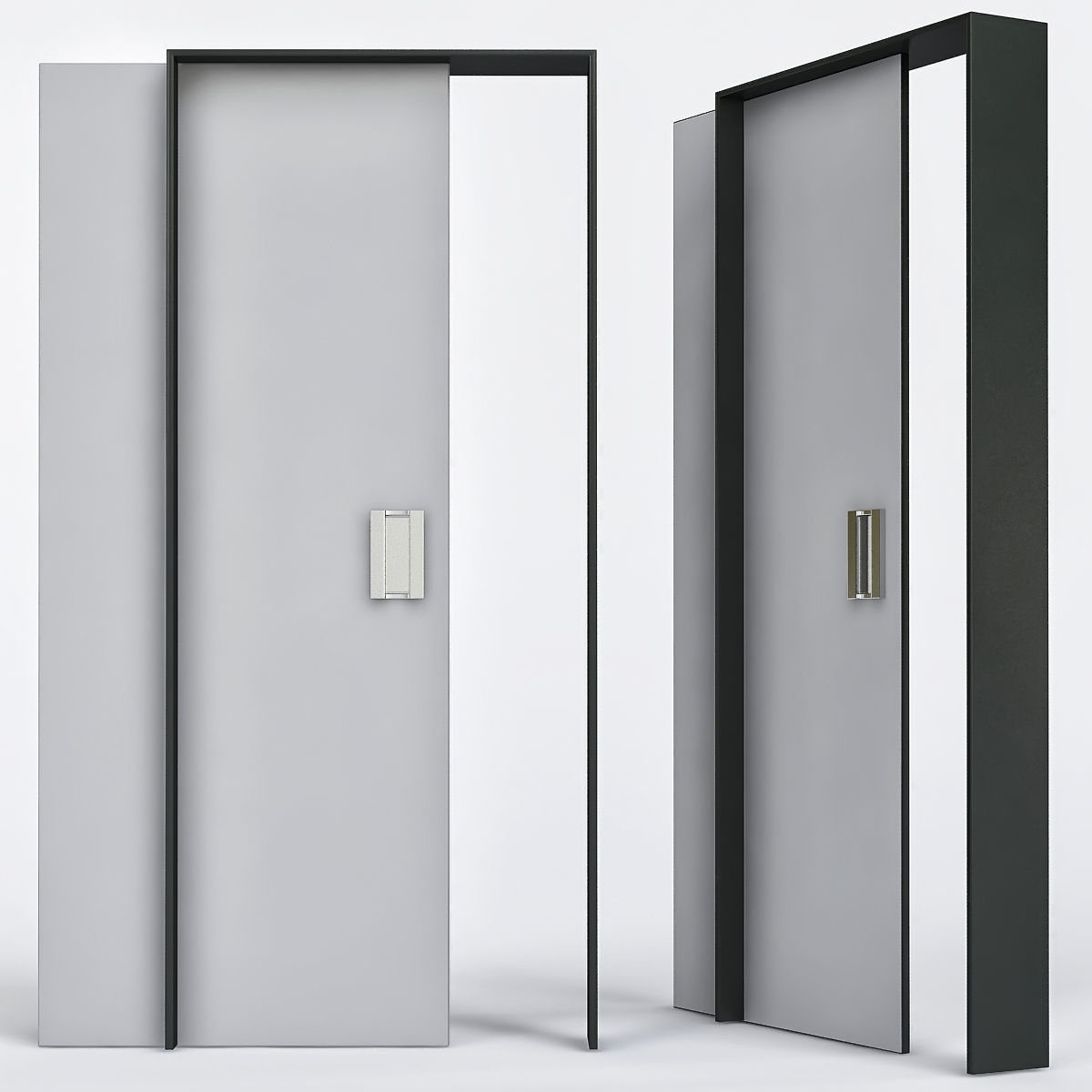 Door Collection 12 Pieces 3d model 3D model_11