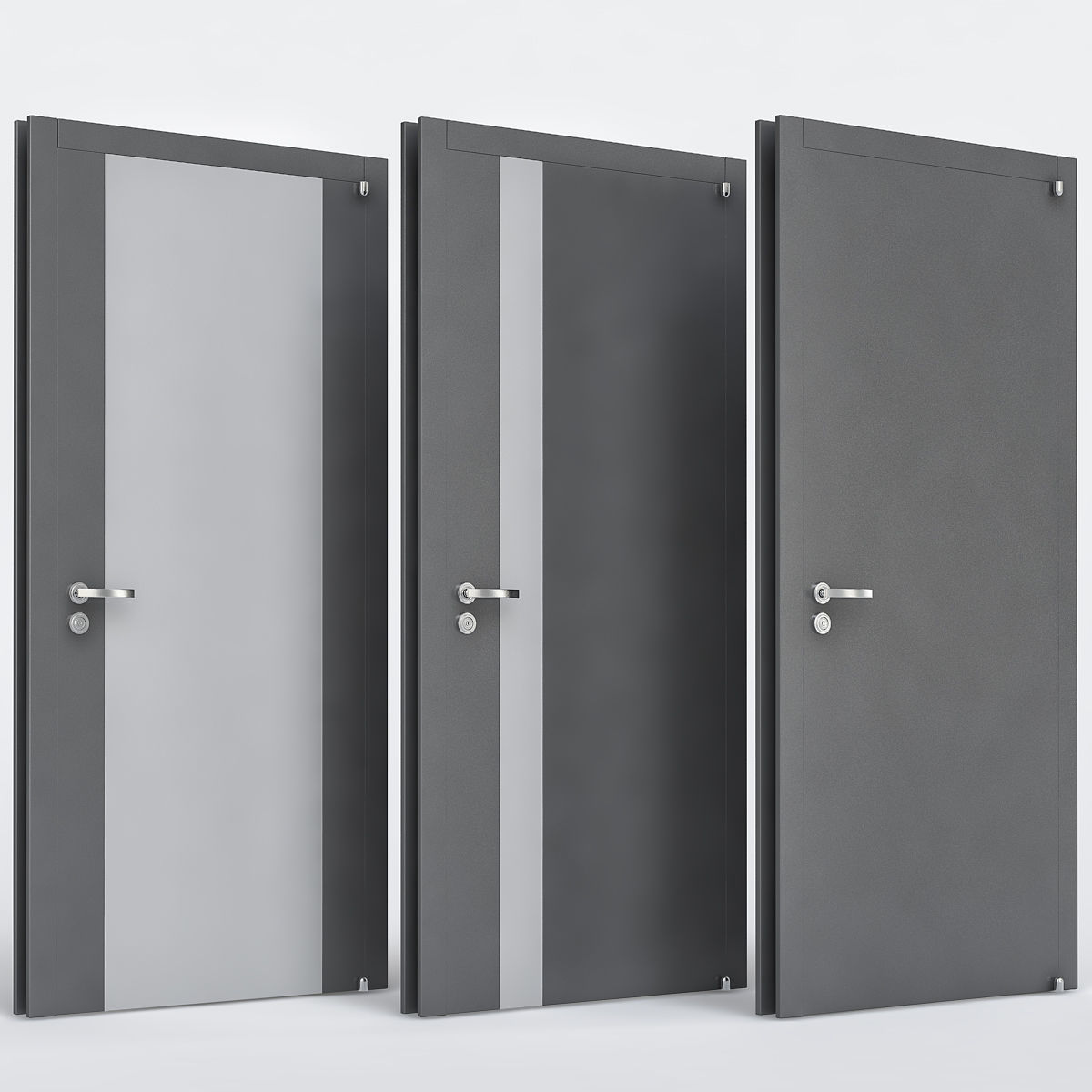 Door Collection 12 Pieces 3d model 3D model_8