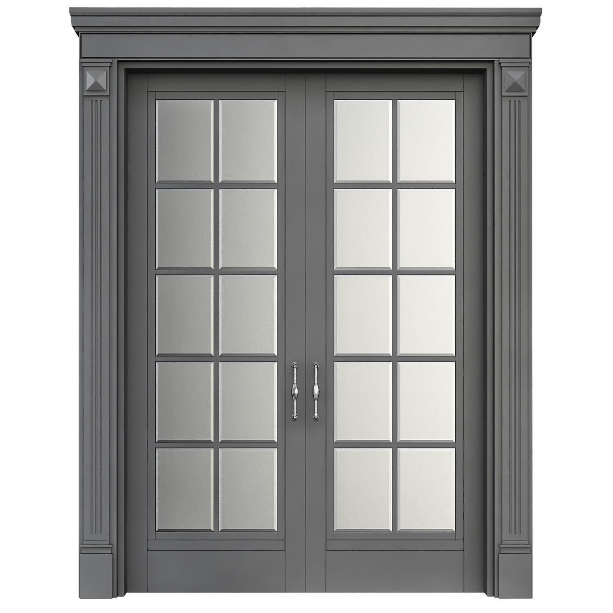Door Collection 12 Pieces 3d model 3D model_3
