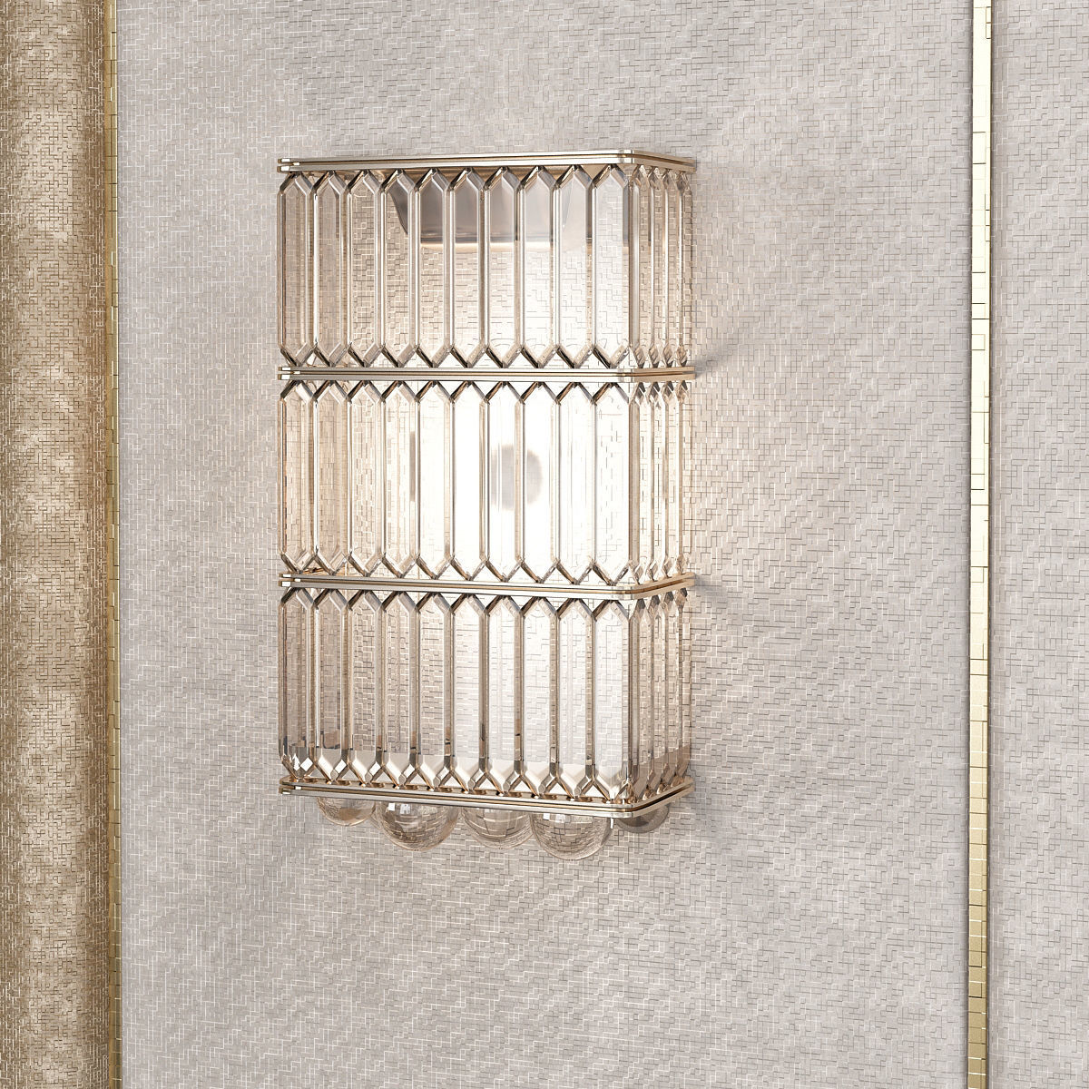 HEADBOARD Collection 40 Pieces 3d model 3D model_41