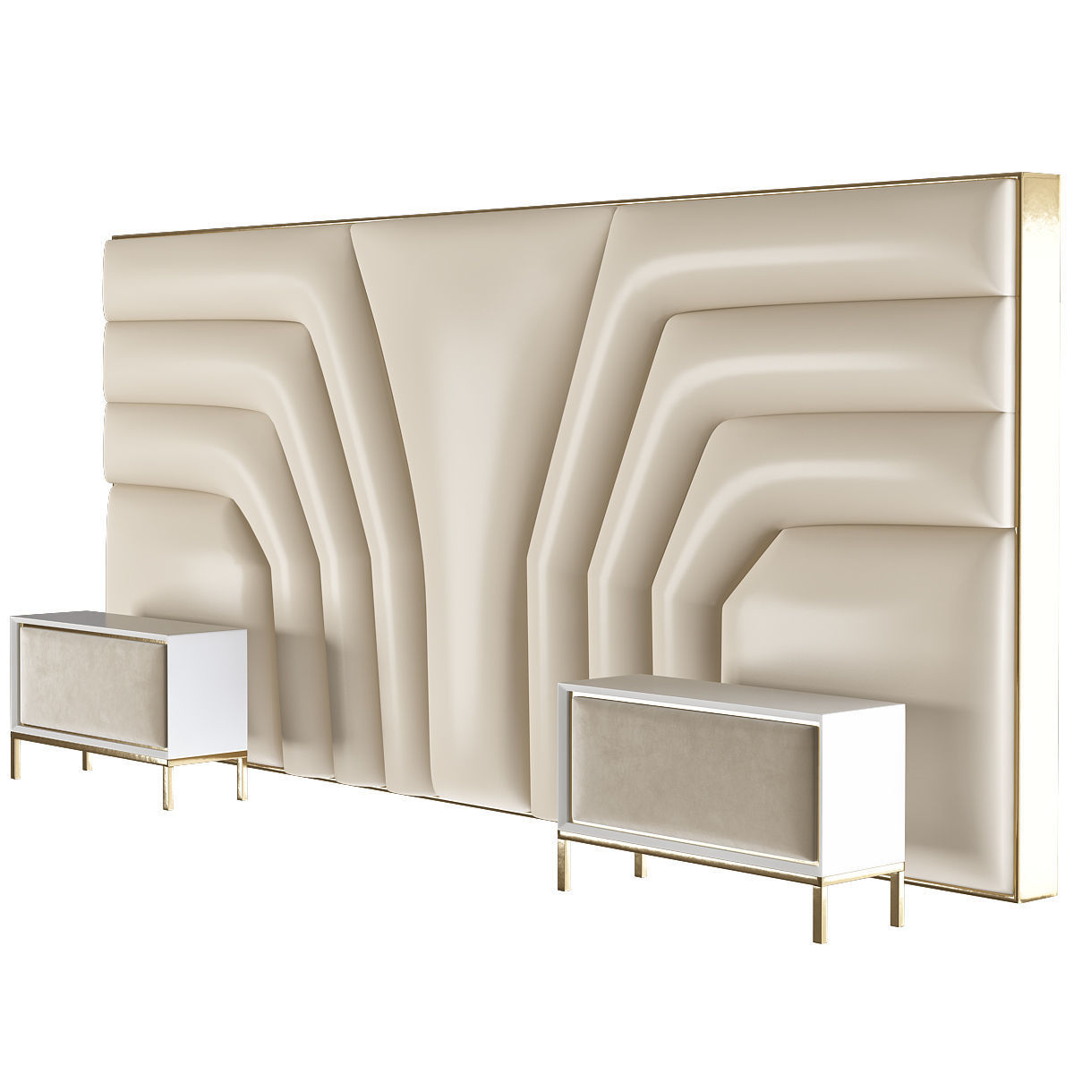 HEADBOARD Collection 40 Pieces 3d model 3D model_35