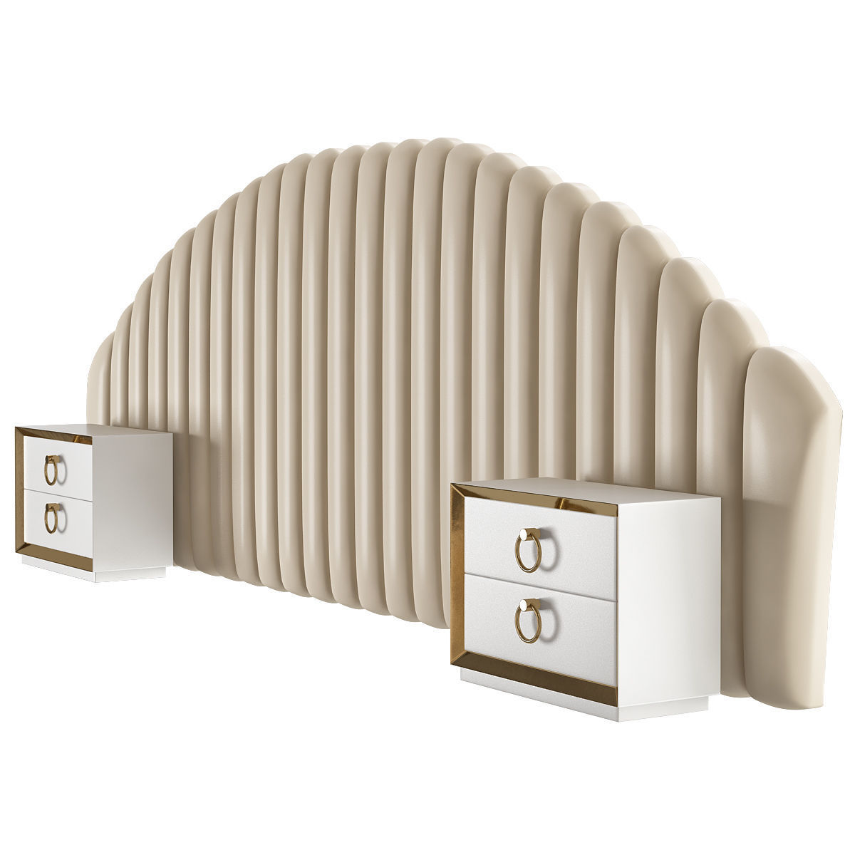 HEADBOARD Collection 40 Pieces 3d model 3D model_33