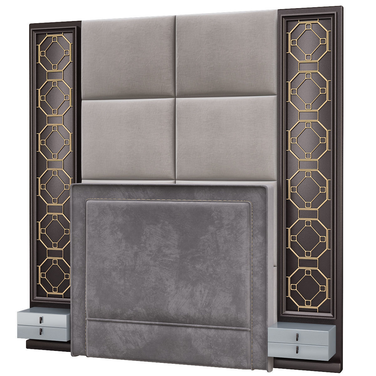 HEADBOARD Collection 40 Pieces 3d model 3D model_19