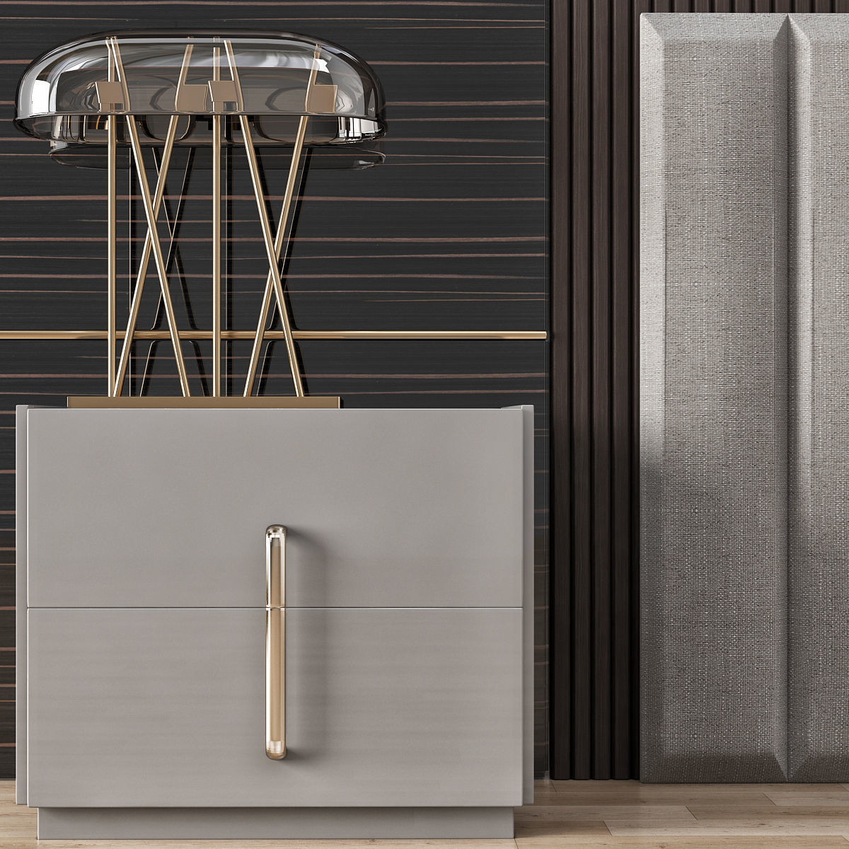 HEADBOARD Collection 40 Pieces 3d model 3D model_49