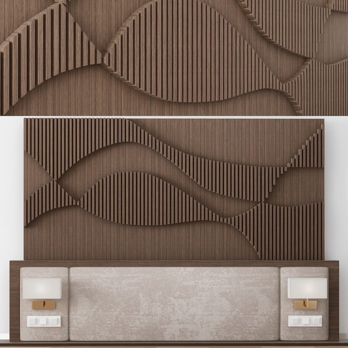 HEADBOARD Collection 40 Pieces 3d model 3D model_47