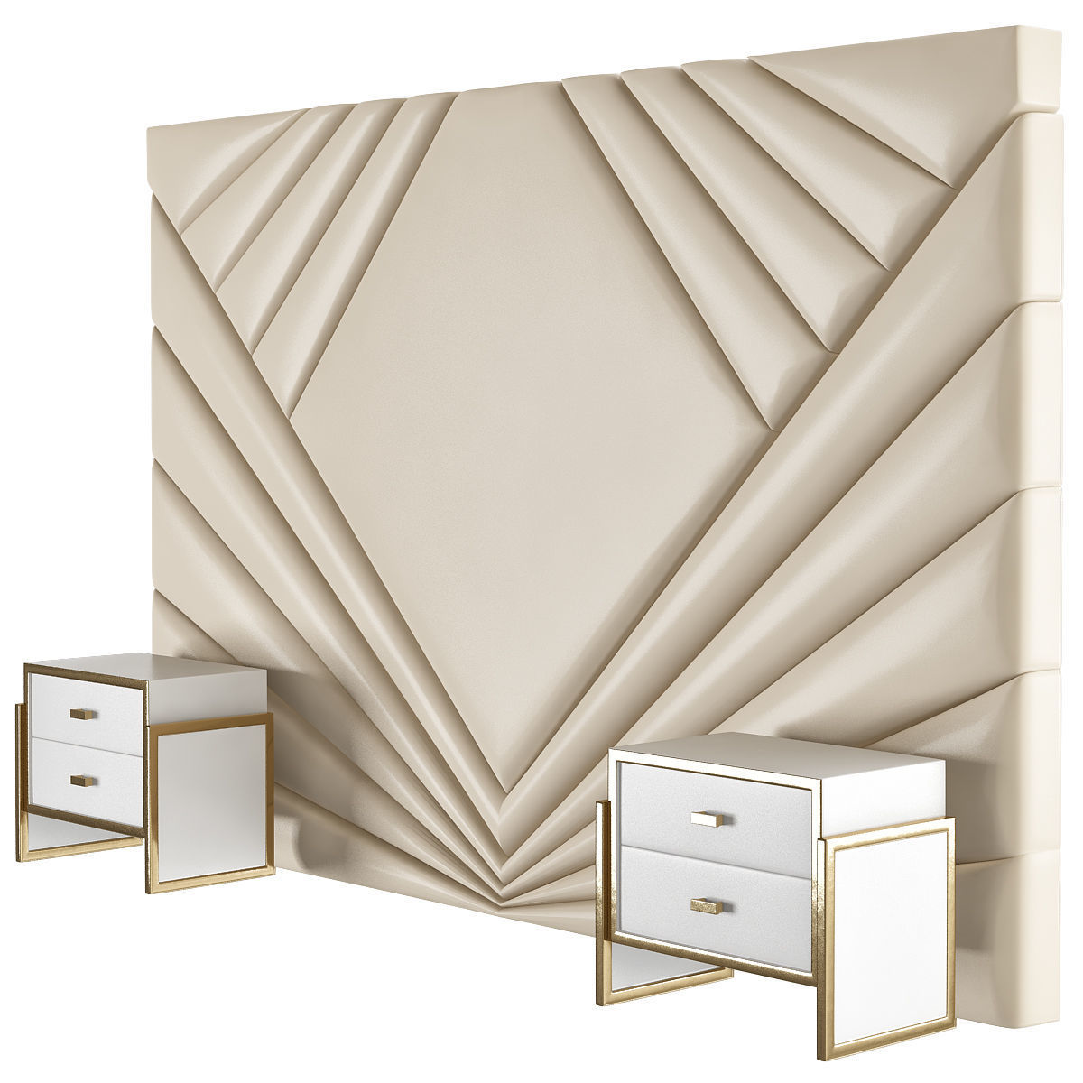HEADBOARD Collection 40 Pieces 3d model 3D model_57