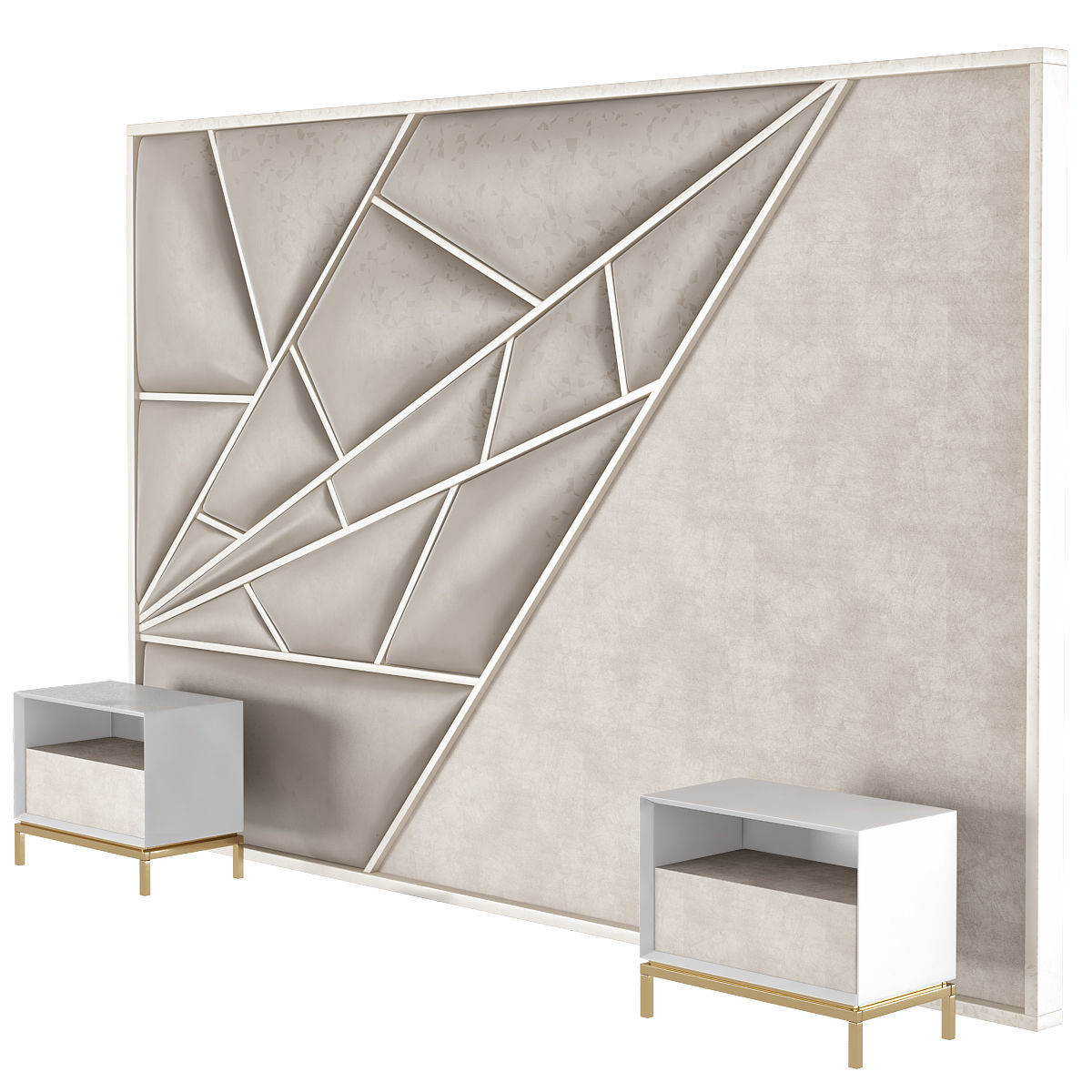 HEADBOARD Collection 40 Pieces 3d model 3D model_55