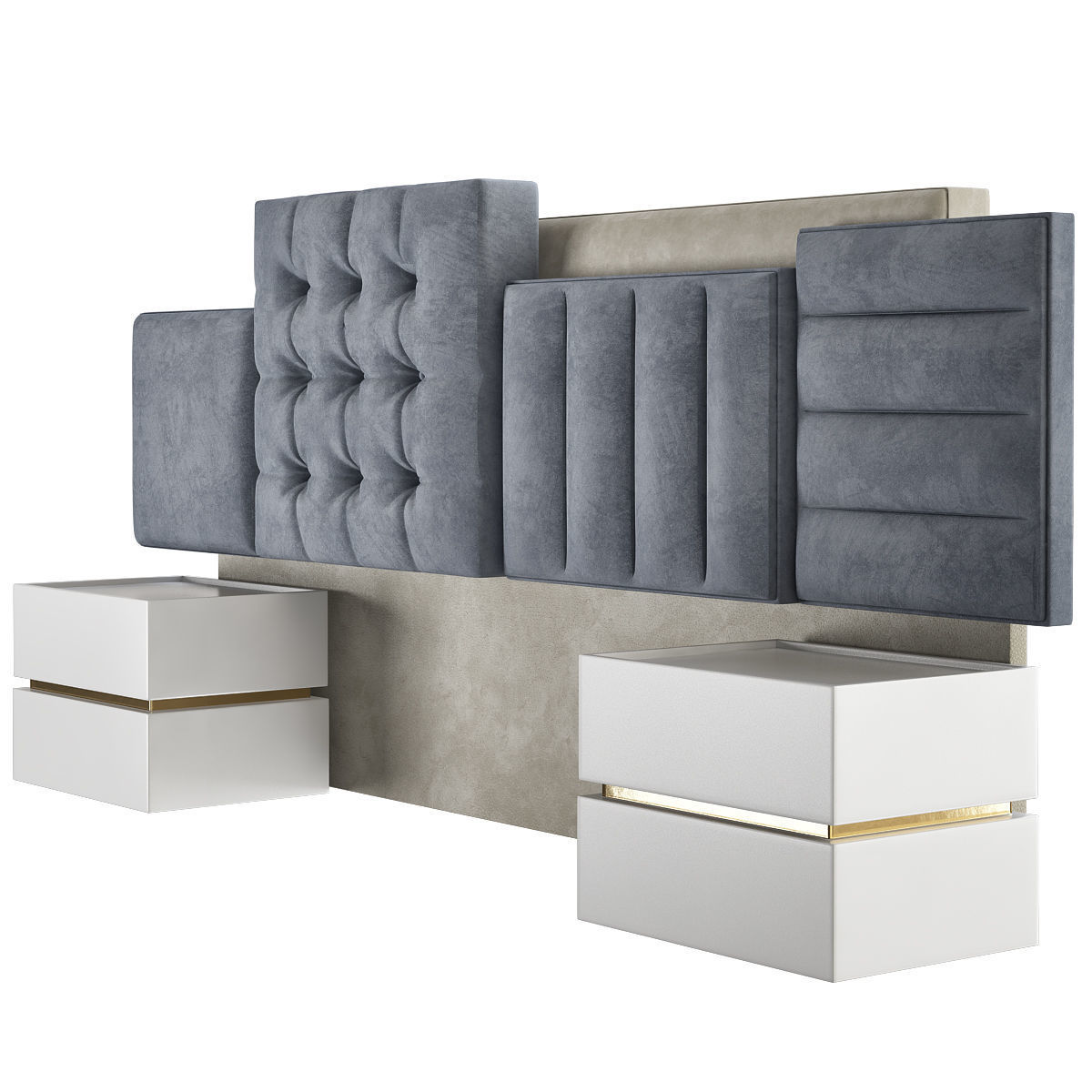 HEADBOARD Collection 40 Pieces 3d model 3D model_28
