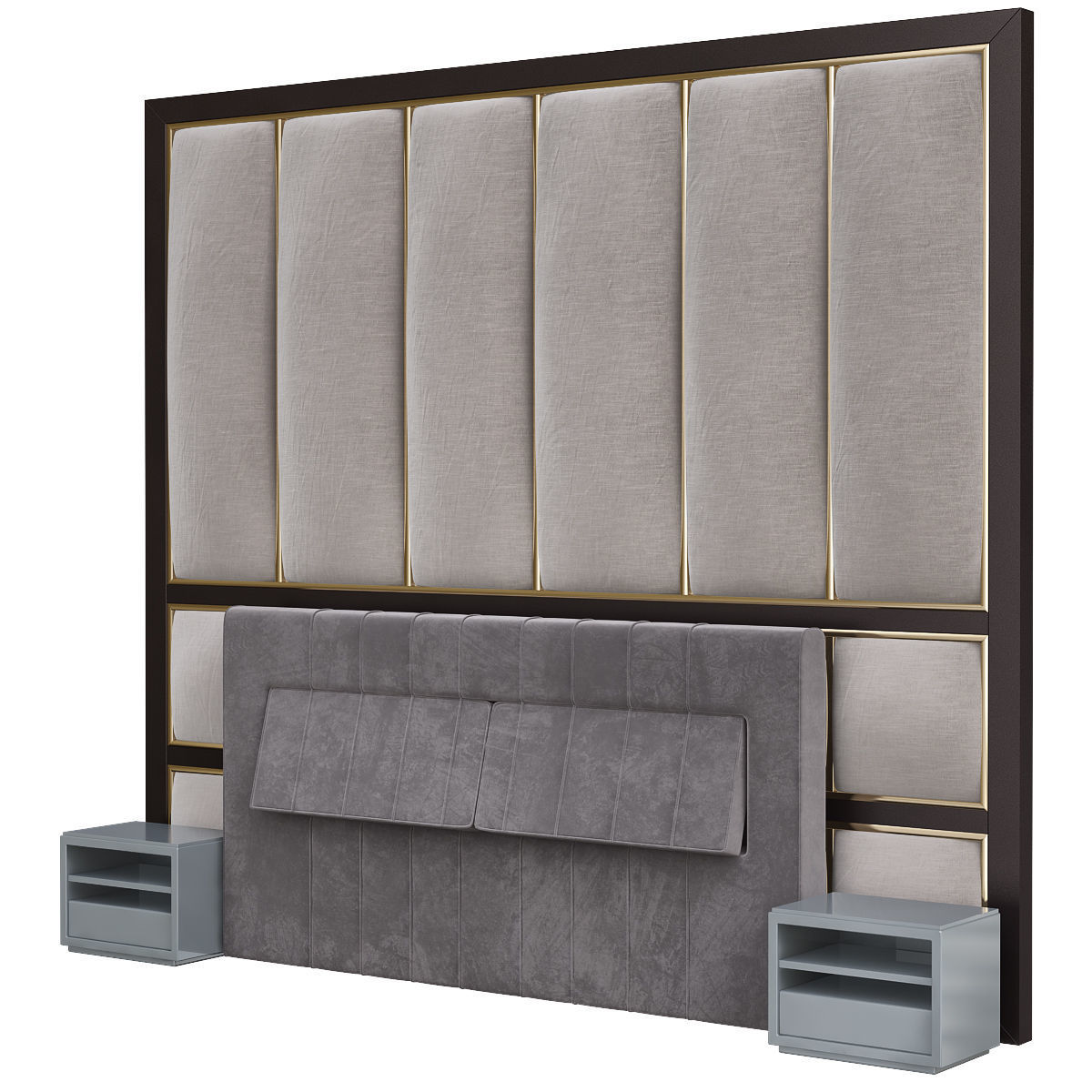 HEADBOARD Collection 40 Pieces 3d model 3D model_56