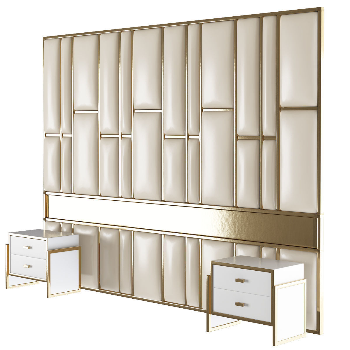 HEADBOARD Collection 40 Pieces 3d model 3D model_24