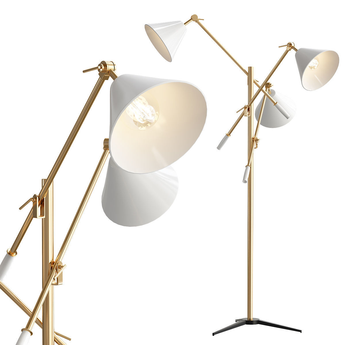 Wall Lamp Collection 15 Pieces 3d model 3D model_1