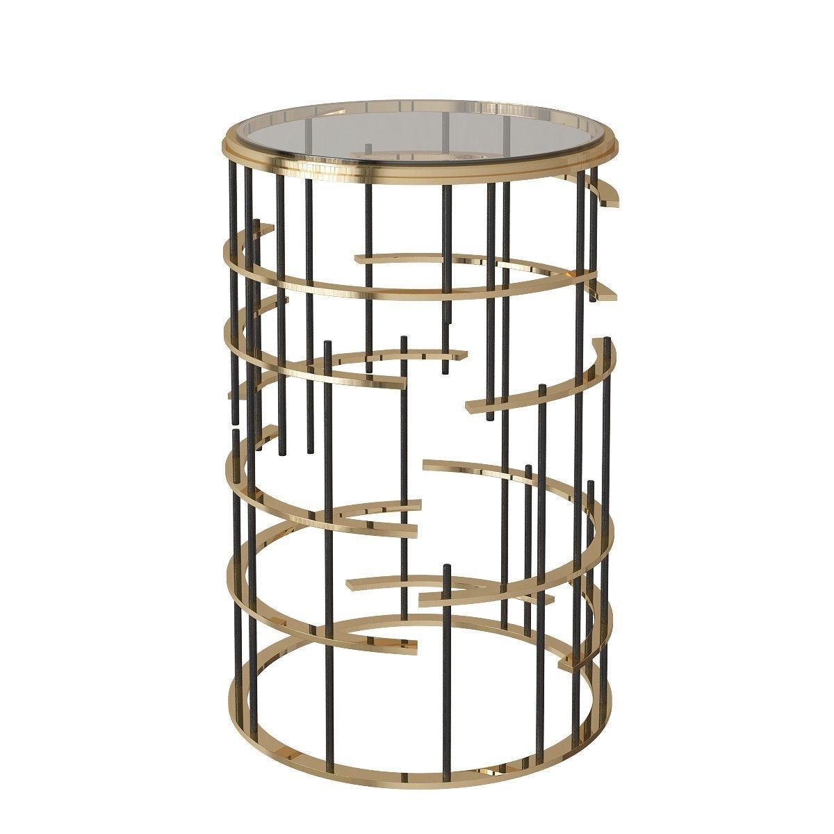 Coffee table-side table Collection 22 Pieces 3d model 3D model_6