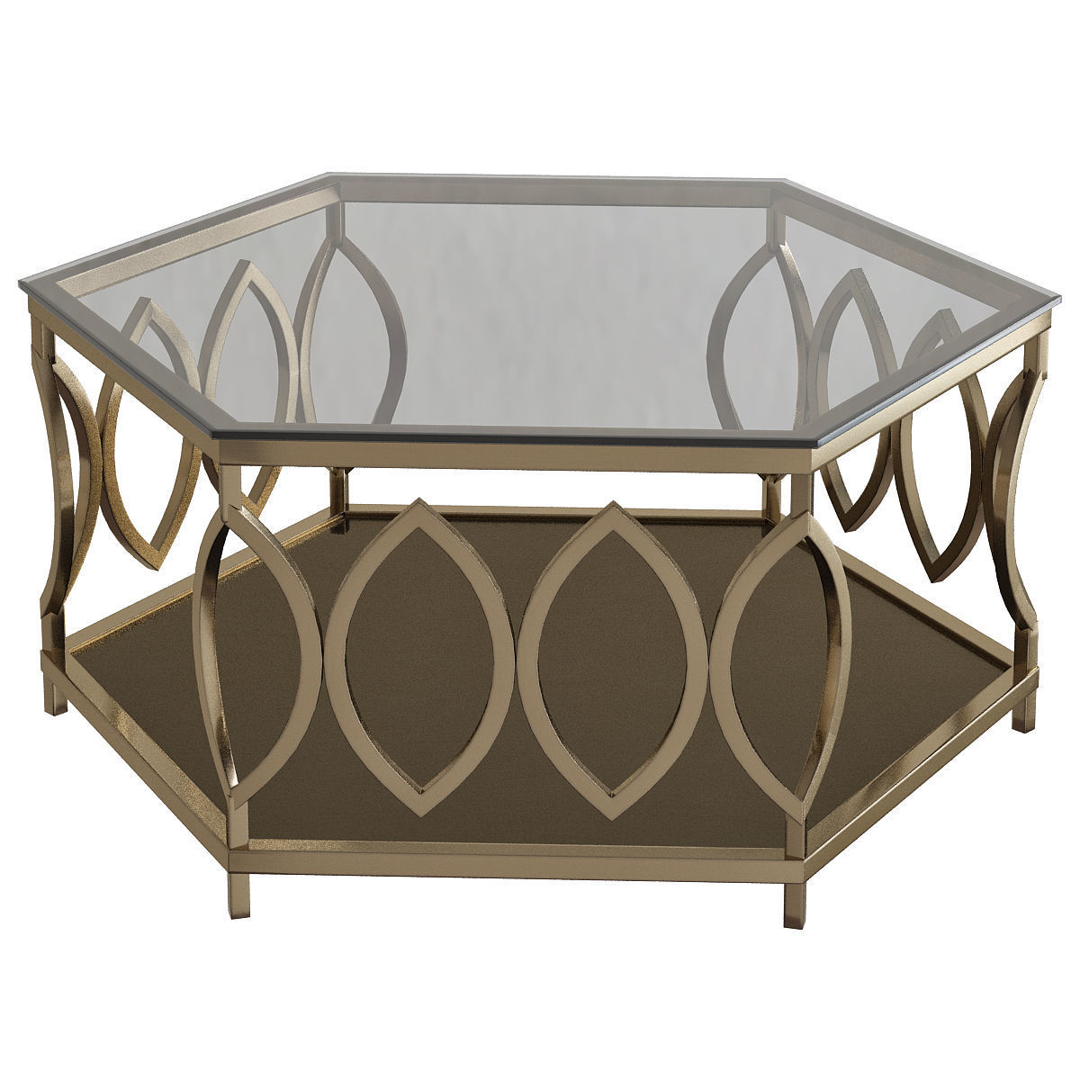 Coffee table-side table Collection 22 Pieces 3d model 3D model_5